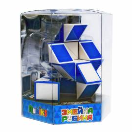 Игра-головоломка Rubik's "Змейка большая. Twist", 24 элемента, пластик, от 5-ти лет, ПВХ коробка