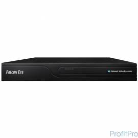 Falcon Eye FE-NR-8216 16-канальный IP видеорегистратор Режимы записи:16? 5MP/4MP/3MP/1080P Общий поток до 80 Мбит/с Видео вых