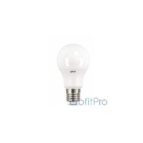GAUSS 102502110 Светодиодная лампа LED A60 10W E27 880lm 3000K 1/10/50 
