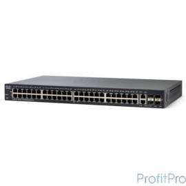 Cisco SB SF350-48P-K9-EU Коммутатор 48-port 10/100 POE Managed Switch 