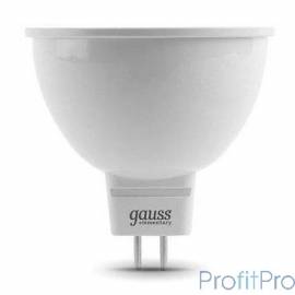 GAUSS 13519 Светодиодная лампа LED Elementary MR16 GU5.3 9W 640lm 3000K 1/10/100 0