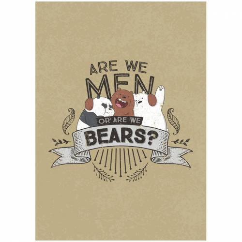 Бизнес-блокнот А6 64л. Hatber "We Bare Bears. Вся правда о медведях"