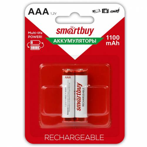 Аккумулятор Smartbuy AAA (HR06) 1100mAh 4BL