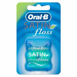 Зубная нить Oral-B "Satin Floss", мятная, 25м