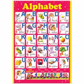 Плакат настенный Русский Дизайн "Alphabet", 490*690мм