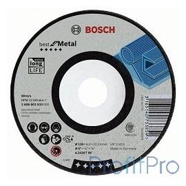 Bosch 2608603533 Обдирочный круг Best по металлу 125х7,0, вогнутый