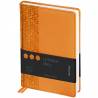 Ежедневник недатированный, A5, 160л., кожзам, Berlingo "Vivella Prestige", оранжевый