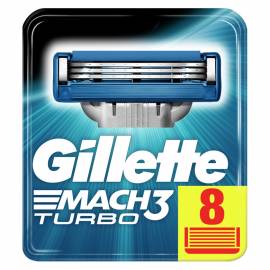 Кассеты для бритья сменные Gillette "Mach3 Turbo Aloe", 8шт. (ПОД ЗАКАЗ)