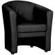 Кресло для отдыха "Крон", обивка terra 118 чёрный