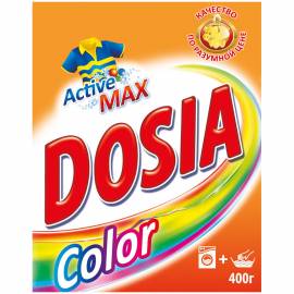 Порошок для машинной стирки Dosia "Automat. Color", для цветного белья, 400г