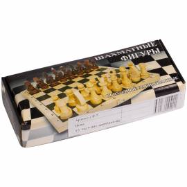 Фигуры шахматные Орловские шахматы, обиходные лакированные d24мм, высота 44-70мм