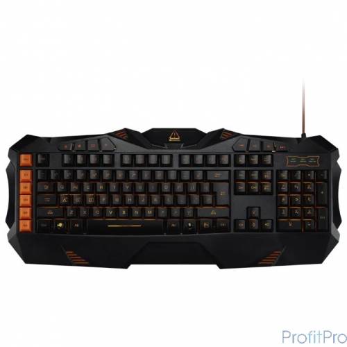 CANYON CND-SKB3-RU Wired multimedia gaming keyboard with lighting effect, Marco setting function G1-G5 five keys. Numbers 118ke