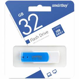 Память Smart Buy "Diamond" 32GB, USB 3.0 Flash Drive, синий