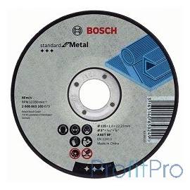 Bosch 2608603164 Отрезной круг Standard по металлу 115х2.5мм SfM, прямой