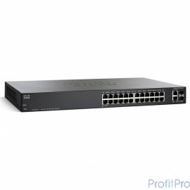 Cisco SB SF250-24P-K9-EU Коммутатор 24-Port 10/100 PoE Smart Switch 