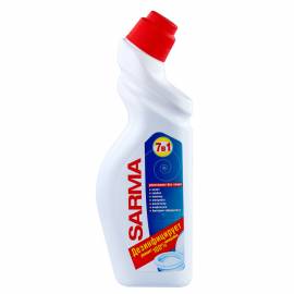Чистящее средство для сантехники Sarma "Дезинфицирующий гель", 750мл