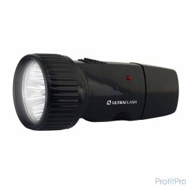 Ultraflash LED3850 (фонарь аккум.220В, черный, 5 LED, 1 x Ni-Cd, пластик, коробка)