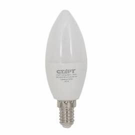 Лампа светодиодная Старт LED, серия "Стандарт" 7W40, тип С "свеча", Е14,4000К,холодный свет, 30000ч