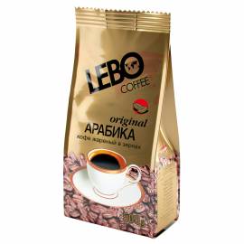 Кофе в зернах LEBO "Original", арабика, мягкая упаковка, 500г