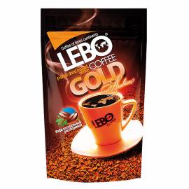 Кофе растворимый LEBO "Gold", сублимированный, мягкая упаковка, 100г