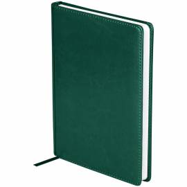 Ежедневник датированный 2020г., A5, 176л., кожзам, OfficeSpace "Nebraska", зеленый