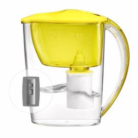 Кувшин-фильтр для воды Барьер "ФИТ" бодрящий лимон, с картриджем, 2,5л, индикатор механический