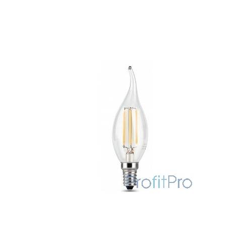 GAUSS 104801107 Светодиодная лампа LED Filament Свеча на ветру E14 7W 550lm 2700К 1/10/50 