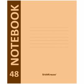 Тетрадь 48л., А5+, клетка Erich Krause "Neon", оранжевая пластиковая обложка