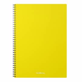 Тетрадь 60л., А4, клетка на гребне Erich Krause "Classic", желтая пластиковая обложка