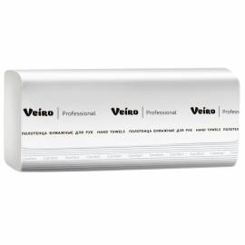 Полотенца бумажные лист. Veiro Professional "Comfort"(W-сл), 2 слойн., 150л/пач.