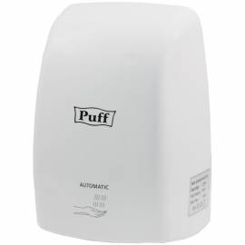 Сушилка для рук Puff 8815, 1000Вт,пластик, 150*148*220 мм, белый