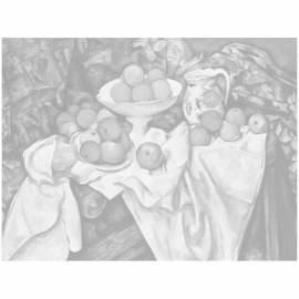 Холст на картоне с контуром Сонет "Яблоки и апельсины", 30*40см
