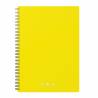 Тетрадь 60л., А5, клетка на гребне Erich Krause "Classic", желтая пластиковая обложка