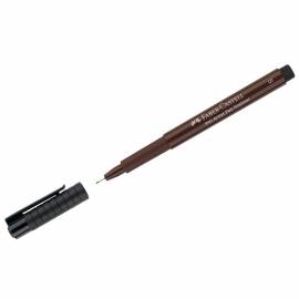 Ручка капиллярная Faber-Castell "Pitt Artist Pen Fineliner S" темная сепия, 0,3мм