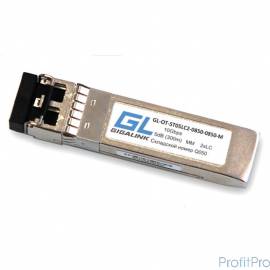 GIGALINK GL-OT-ST05LC2-0850-0850-M Модуль GIGALINK SFP+, 10Гбит/с, два волокна, ММ, 2xLC, 850 нм, 5 дБ (до 300 м) (GL-P03MM)
