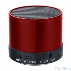 Perfeo Bluetooth-колонка PF-BT-CN-RD "CAN" FM, MP3 microSD, AUX, мощность 3Вт, 500mAh, красная PF_5211