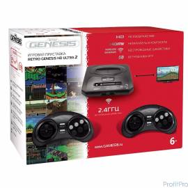 SEGA Retro Genesis HD Ultra 2 + 50 игр (2 беспроводных 2.4ГГц джойстика, HDMI кабель) [ConSkDn71]
