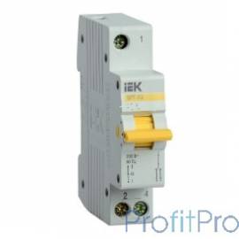Iek MPR10-1-016 Выключатель-разъединитель трехпозиционный ВРТ-63 1P 16А