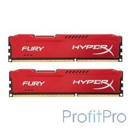 Kingston DDR3 DIMM 16GB (PC3-15000) 1866MHz Kit (2 x 8GB) HX318C10FRK2/16 HyperX Fury Red Series CL10