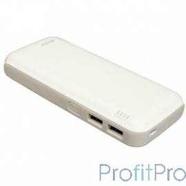 HIPER SP12500 Мобильный аккумулятор Li-Ion 12500mAh 2.1A+1A белый 2xUSB