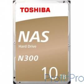 10TB Toshiba N300 (HDWG11AUZSVA) SATA 6.0Gb/s, 7200 rpm, 256Mb buffer, 3.5" для NAS