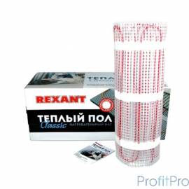 Rexant 51-0505-2 Тёплый пол (нагревательный мат) Classic RNX -2,5-375 (площадь 2,5 м2 (0,5 х 5,0 м)),375 Вт, двухжильный с экра