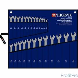Thorvik CWS0025 Набор ключей гаечных комбинированных в сумке, 6-32 мм, 25 предметов