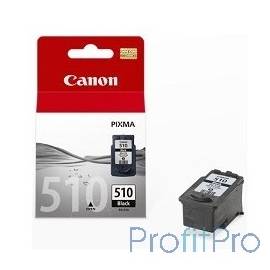 Canon PG-510Bk 2970B007 Картридж для PIXMA MP240, 260, 480, MX320, 330, черный, 220стр.
