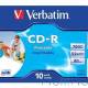 Verbatim Диски CD-R Printable Surface, 700Mb 80 min 52-x (Jewel Case, 10шт.) [43325]