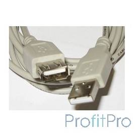 Gembird PRO CCF-USB2-AMAF-6 USB 2.0 кабель удлинительный 1.8м AM/AF позол.конт., фер.кол., пакет 
