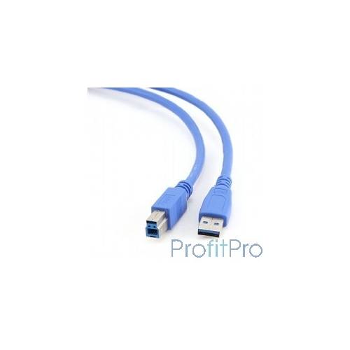 Gembird CCP-USB3-AMBM-6 USB 3.0 PRO кабель для соед. 1.8м AM/BM позол. контакты, пакет 