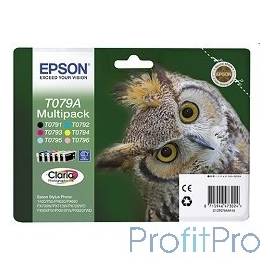 EPSON C13T079A4A10 Epson набор картриджей для P50/PX660 (черный,пурпурный,голуб,желтый,светло-пурпур,светло-голуб) (cons ink)
