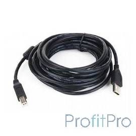 Gembird CCF-USB2-AMBM-10 USB 2.0 кабель PRO для соед. 3.0м AM/BM позол.конт., фер.кол., пакет 