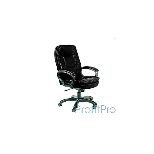 Бюрократ CH-868AXSN/Black (Кресло руководителя (пластик темно-серый, черная иск. кожа)